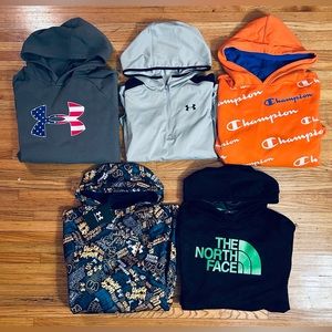 Boys Hoodie LOT (x5)